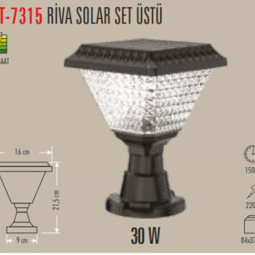 CATA CT-7315 SOLAR BAHCE APLİK