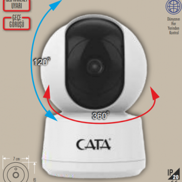 CATA CT-4050 KABLOSUZ GÜVENLİK KAMERASI